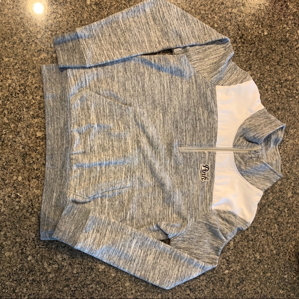 Victoria’s Secret PINK Half Zip Sweatshirt
